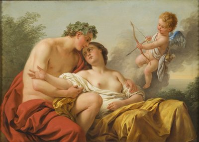 Baco y Ariadna, 1768 de Louis Jean François Lagrenée